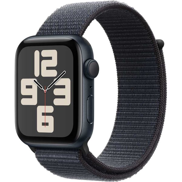 Buy Apple Watch SE 2024 GPS 40mm Midnight Aluminum Case with Ink Sport Loop Online in UAE Sharaf DG