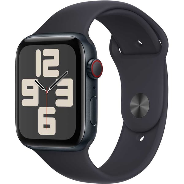 Buy Apple Watch SE 2023 GPS Cellular 40mm Midnight Aluminum Case with Midnight Sport Band S M Middle East Version Online in UAE Sharaf DG