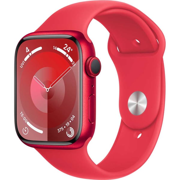 Apple Watch Series 9 GPS 41mm (PRODUCT)RED Aluminum Case with (PRODUCT)RED Sport Band M/L – Middle East Version