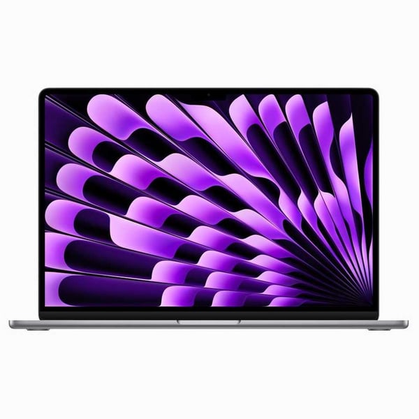Apple MacBook Air 15-inch (2023) - Apple M2 Chip / 8GB RAM / 256GB SSD / 8-core CPU / 10-core GPU / macOS Ventura / English & Arabic Keyboard / Space Grey / Middle East Version - [MQKP3AB/A]