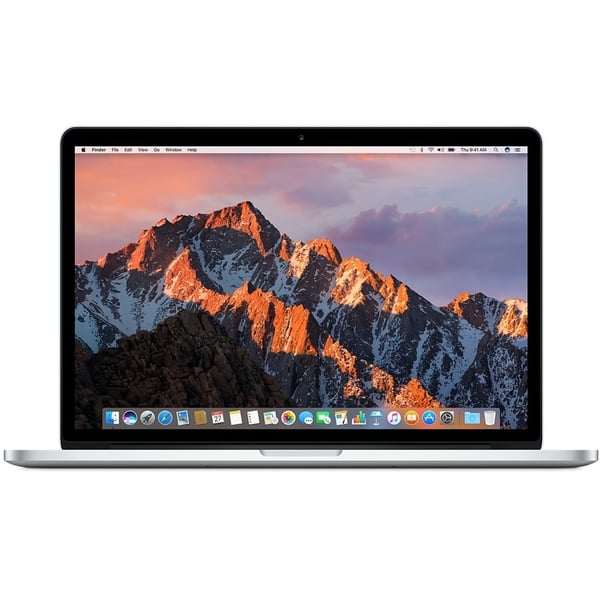 MacBook Pro 15-inch (2015) - Core i7 2.2GHz 16GB 256GB Shared Silver English/Arabic Keyboard