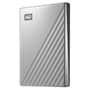 WD My Passport Ultra USB 3.0 Type-C External Hard Drive Silver WDBC3C0010BSLWESN