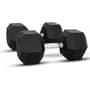 Sparnod Fitness Hex Dumbbells 2.5KG Each X 2 Rubber Coated Non-slip Handle For Or Muscle Toning And Full Body Workout