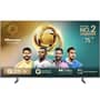 Hisense 75-inch Q6N Series QLED 4K VIDAA Smart TV with AI Adaptive Depth, Dolby Vision Atmos, Game Mode Plus – 75Q6N - 2024
