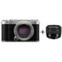 Fujifilm X-M5 Mirrorless Camera Silver + 15-45mm Lens