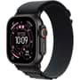 Apple Watch Ultra 3 GPS + Cellular, 49mm Black Titanium Case with Black Alpine Loop - Large