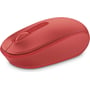 Microsoft 1850 Wireless Mobile Mouse Red - U7Z00034