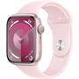 Apple Watch Series 9 GPS 41mm Pink Aluminum Case with Light Pink Sport Band M/L – Middle East Version