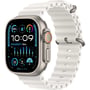 Apple Watch Ultra 2 GPS + Cellular 49mm Titanium Case with White Ocean Band – Middle East Version