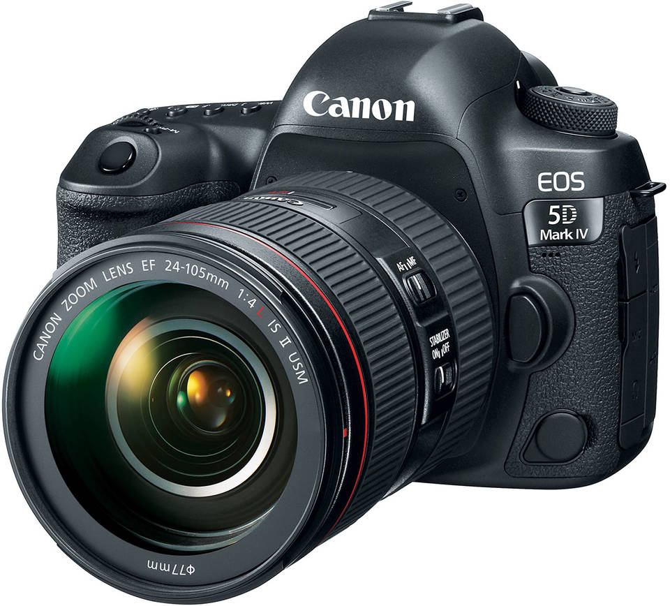Buy Canon EOS 5D Mark IV DSLR Camera Black With 24-105mm F/4L IS USM Lens  Online in UAE Sharaf DG