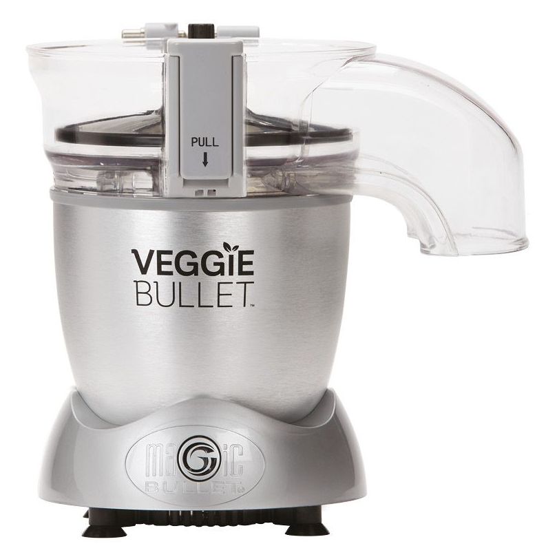 Magic Bullet Veggie Bullet Electric Spiralizer & Food Processor - Silver