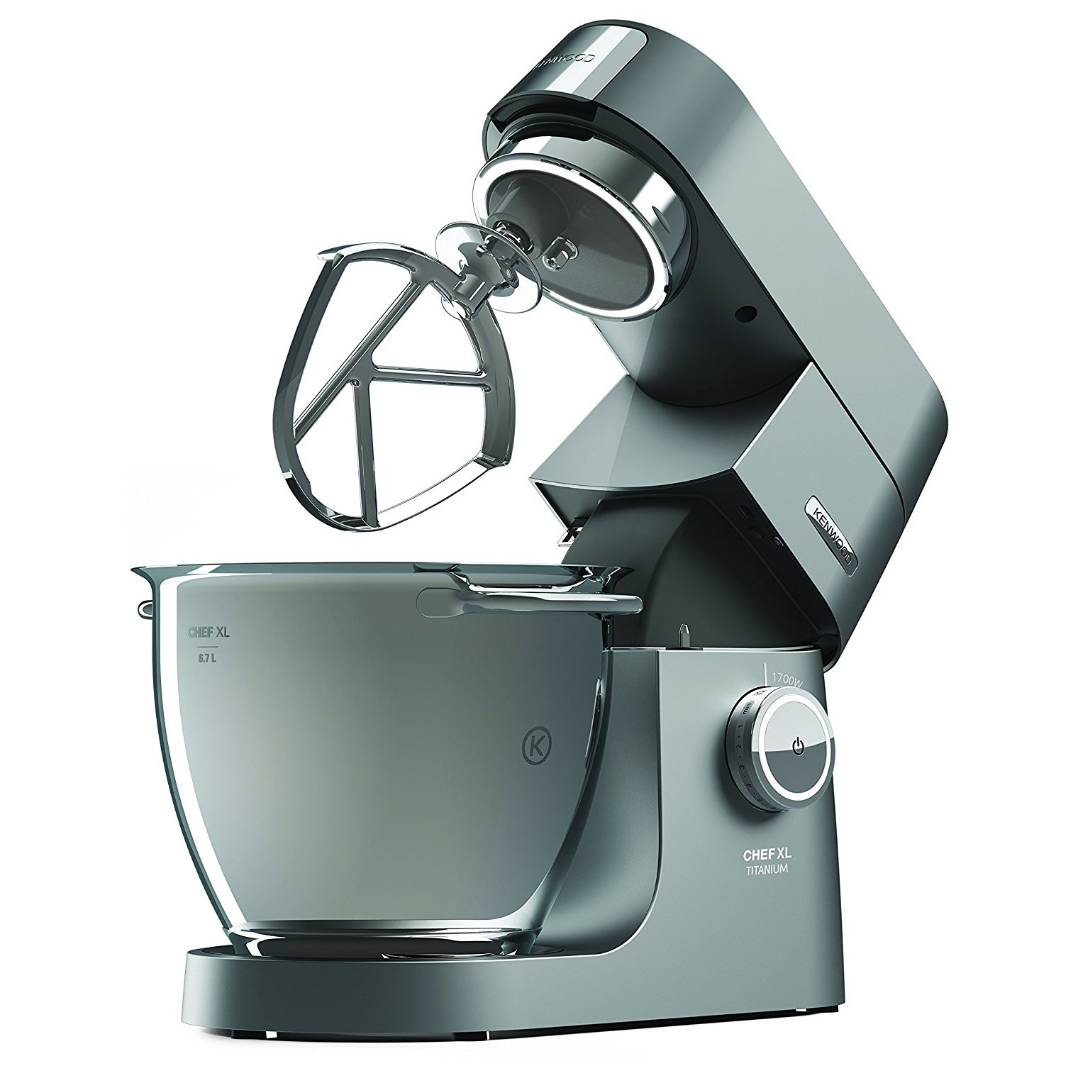 Kenwood KVL8472 Chef XL Titanium Kitchen Machine Stand Mixer