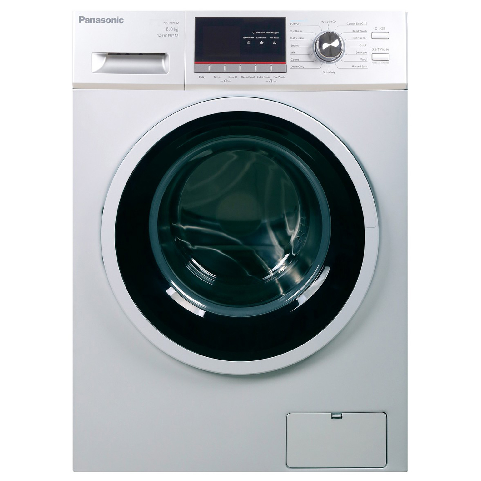 panasonic washing machine front load 8kg