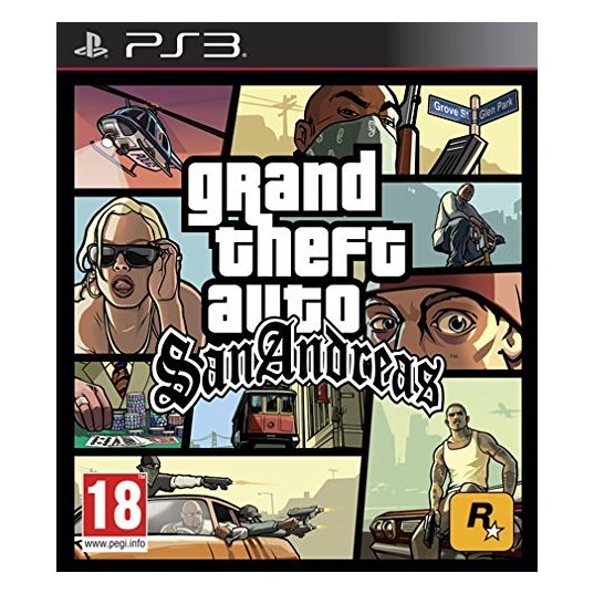 Grand Theft Auto San Andreas - gta San Andreas - PS3 em Promoção na  Americanas