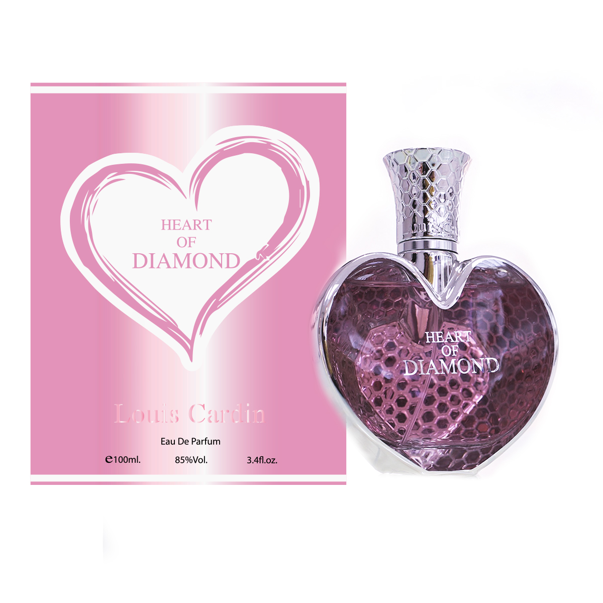Buy Louis Cardin Heart Of Diamond Perfume For Women 100ml Eau de