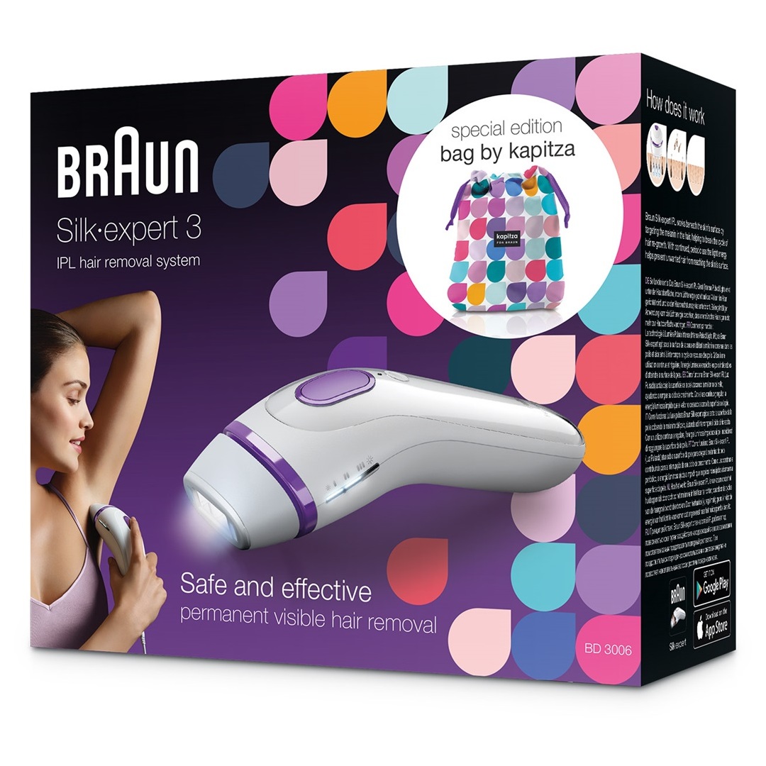 Braun Silk-expert 3 IPL BD 3005 Permanent Hair Remover