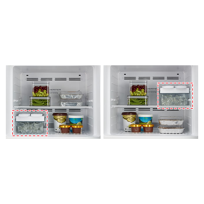Hitachi Top Mount Refrigerator 550 Litres RVG550PUK8GBK Online 