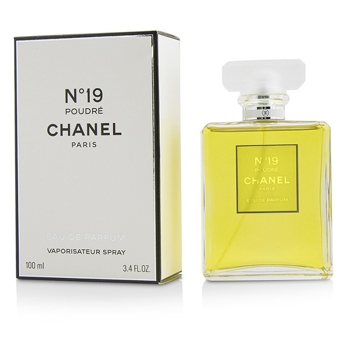 Chanel No. 19 Poudre by Chanel Eau de Parfum Spray 3.4 oz 3145891194906
