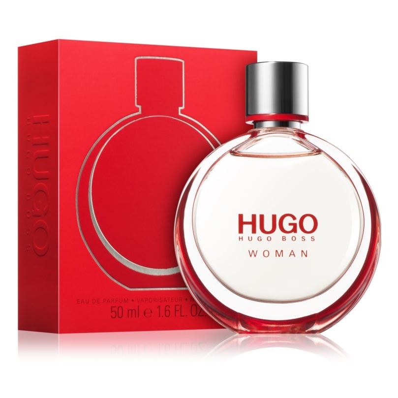 Hugo купить спб. Hugo Boss Hugo woman Eau de Parfum. Hugo Boss woman 50ml EDP. Духи Хьюго босс Хьюго Вумен.