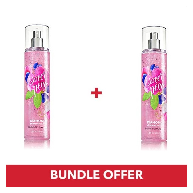 Bath and body works sweet pea diamond outlet shimmer mist