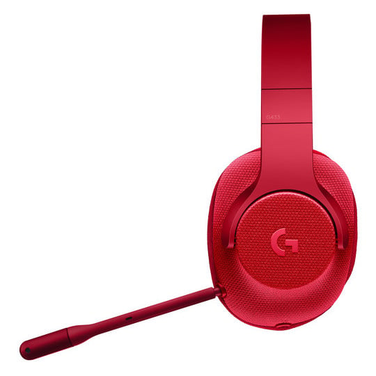 Logitech g433 7.1 best sale surround gaming headset red