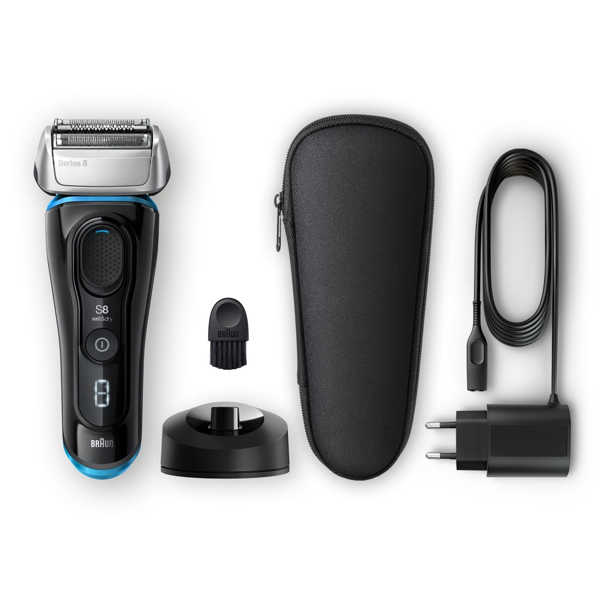 Buy Braun Shaver Series 8 Black 8325S Online in UAE