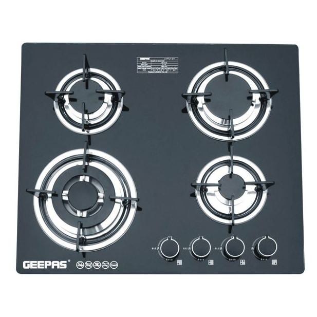 Geepas 4 2025 burner gas stove