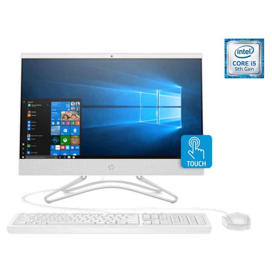 Buy HP (2019) All-in-One Desktop – 9th Gen / Intel Core i5-9400T / 21.5inch  FHD / 1TB HDD / 8GB RAM / 2GB NVIDIA GeForce MX110 Graphics / Windows 10 /  White /