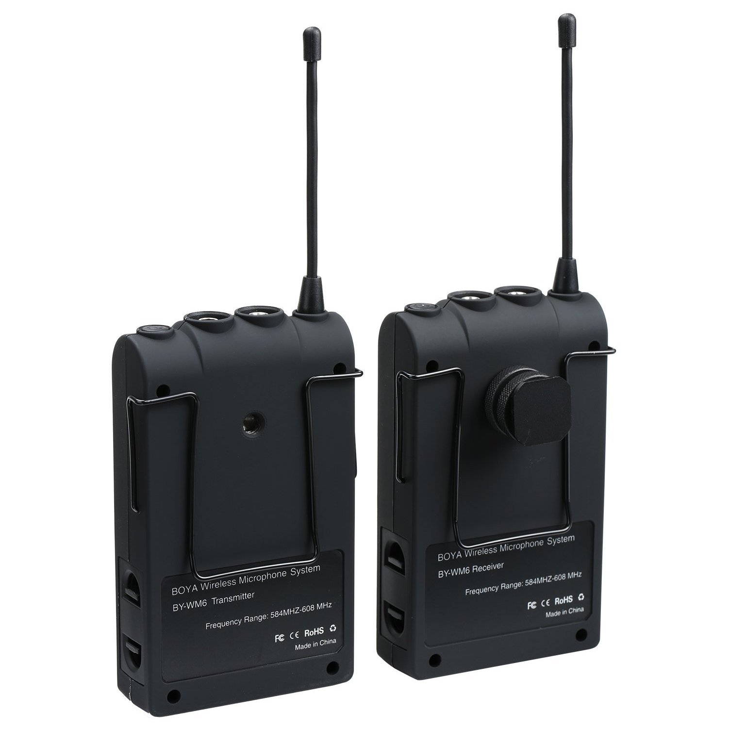 Buy Boya BY WM6 48 Channel UHF Wireless Microphone System Online