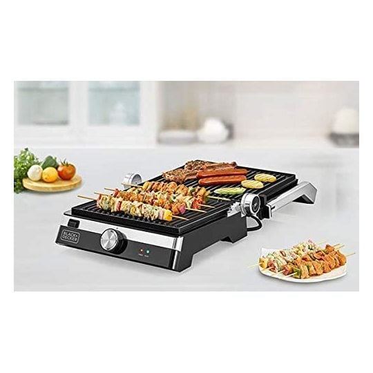 Buy Black and Decker Contact Grill CG1400-B5 Online in UAE