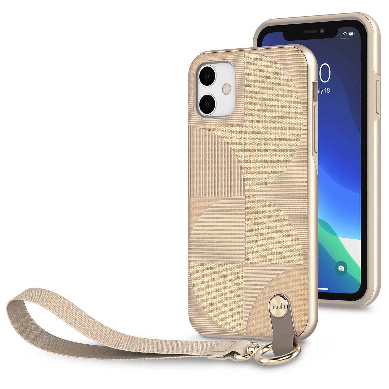 Buy Moshi Altra Case With Strap For iPhone 11 Pro Max Beige Online