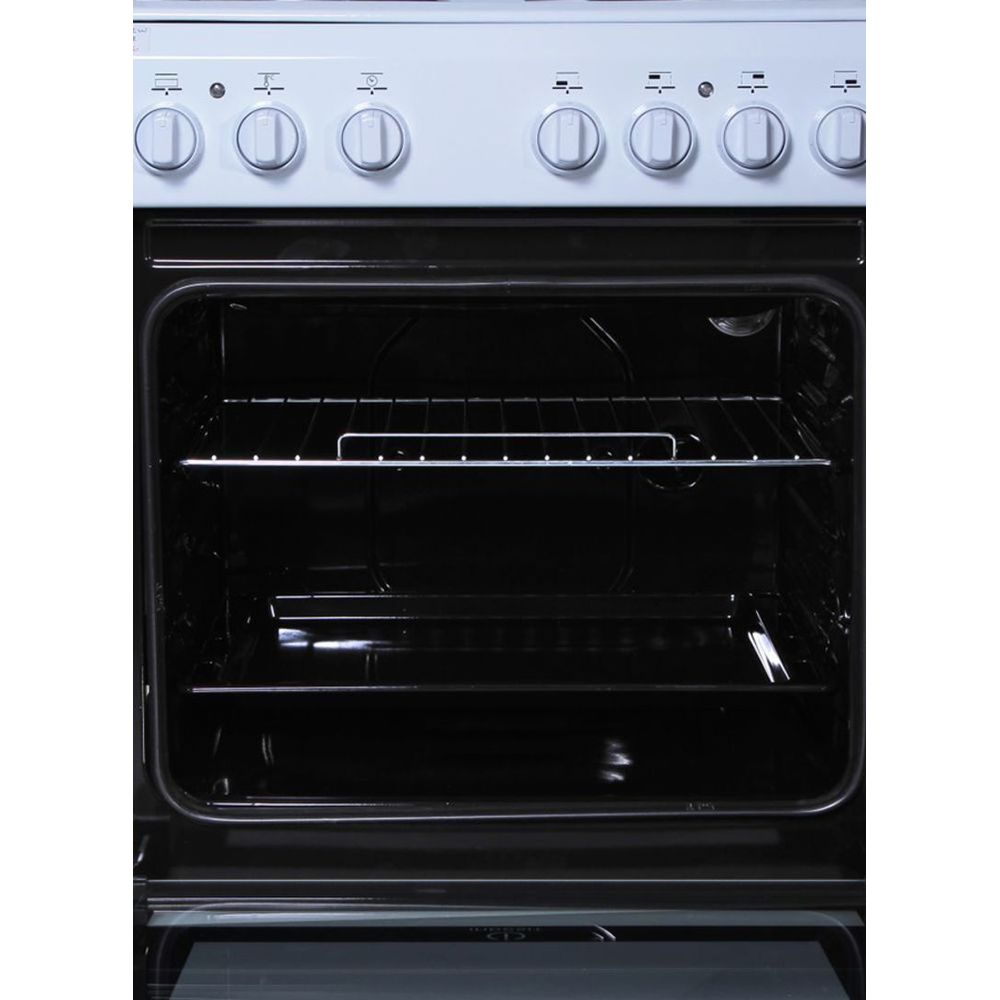 indesit i6g52x 60cm dual fuel cooker