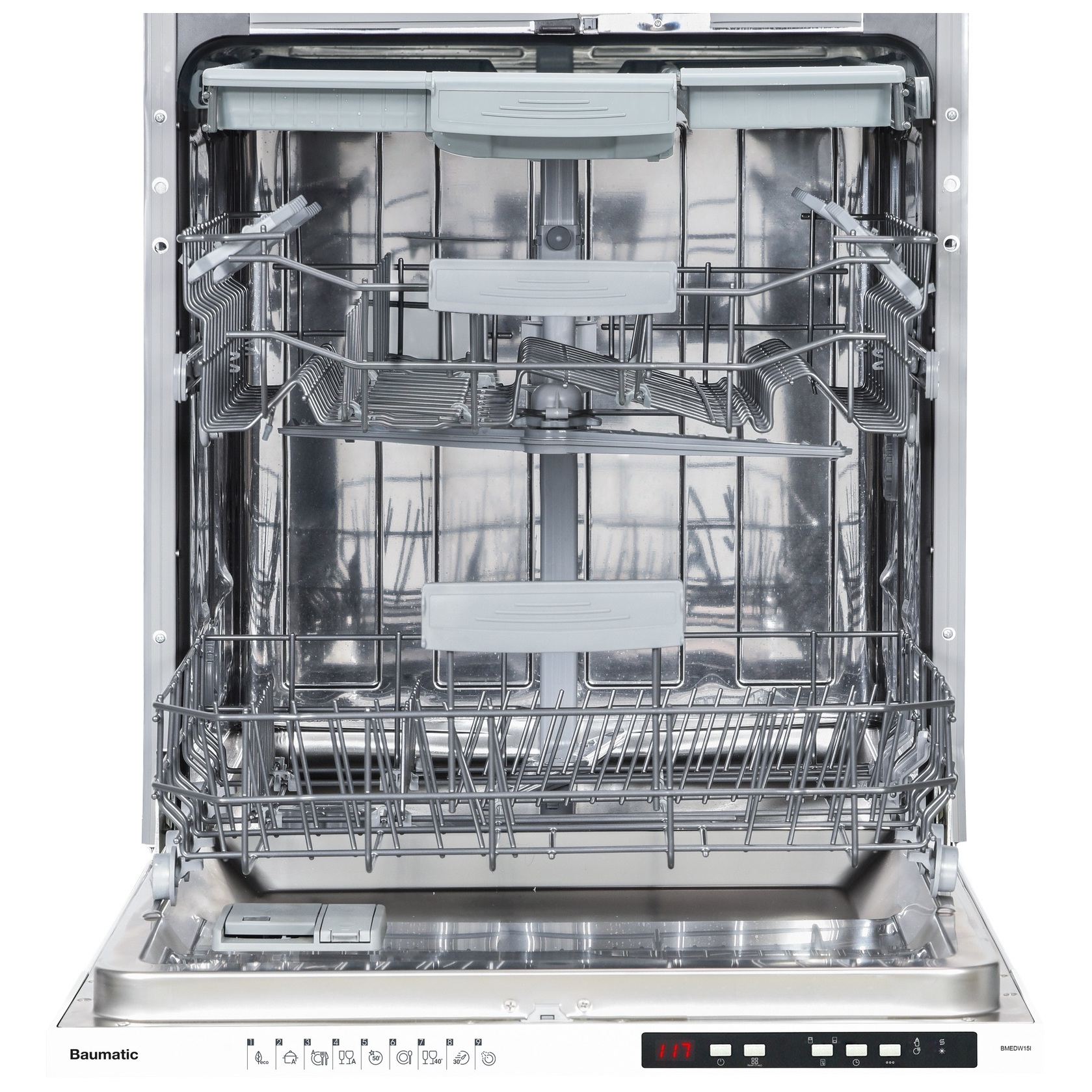 Buy Baumatic Built In Dishwasher BMEDW15I-2 Online in UAE | Sharaf DG