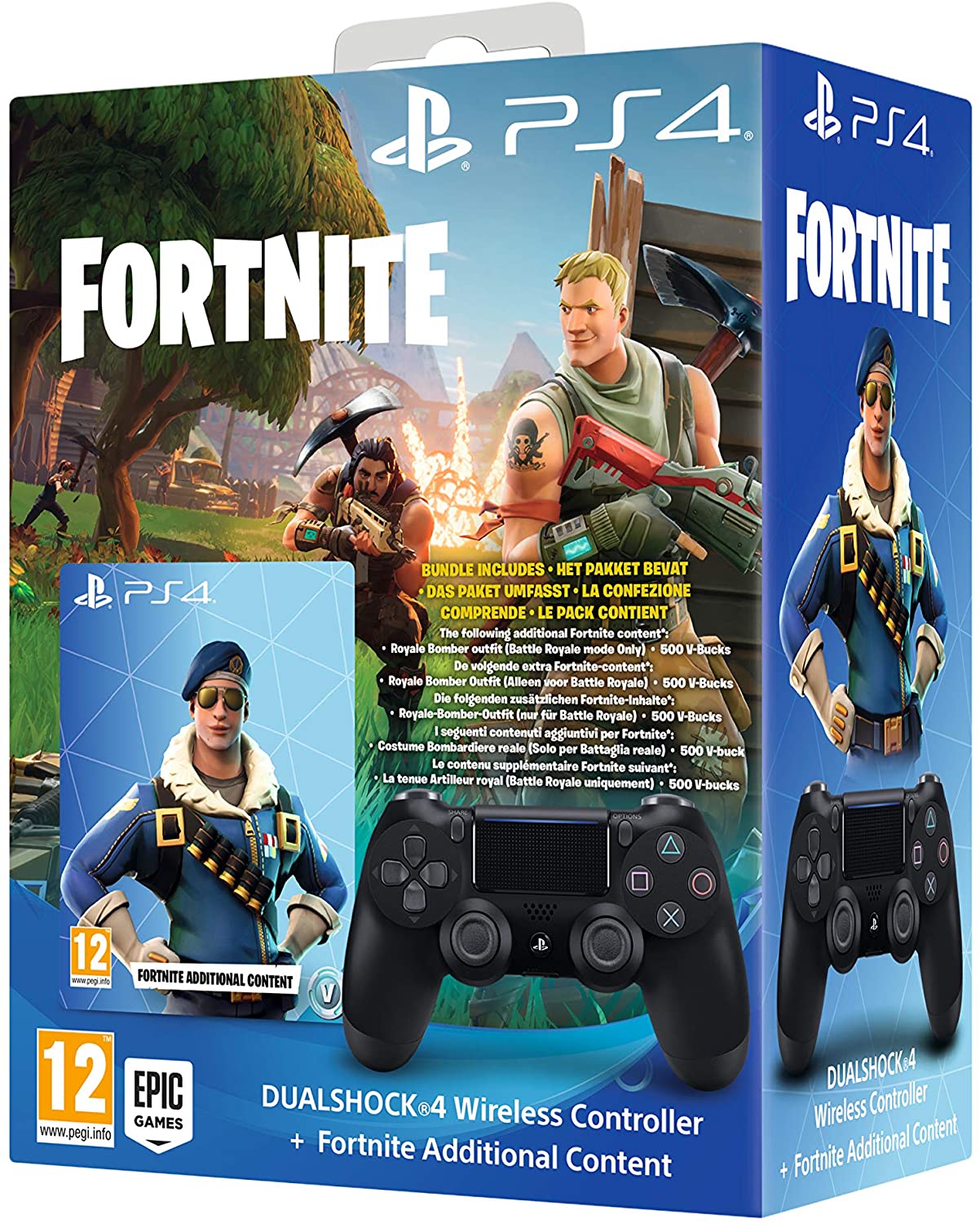 PS4 FortNite Dual Shock 4 Wireless Controller Fortnite additional content in UAE | Sharaf DG
