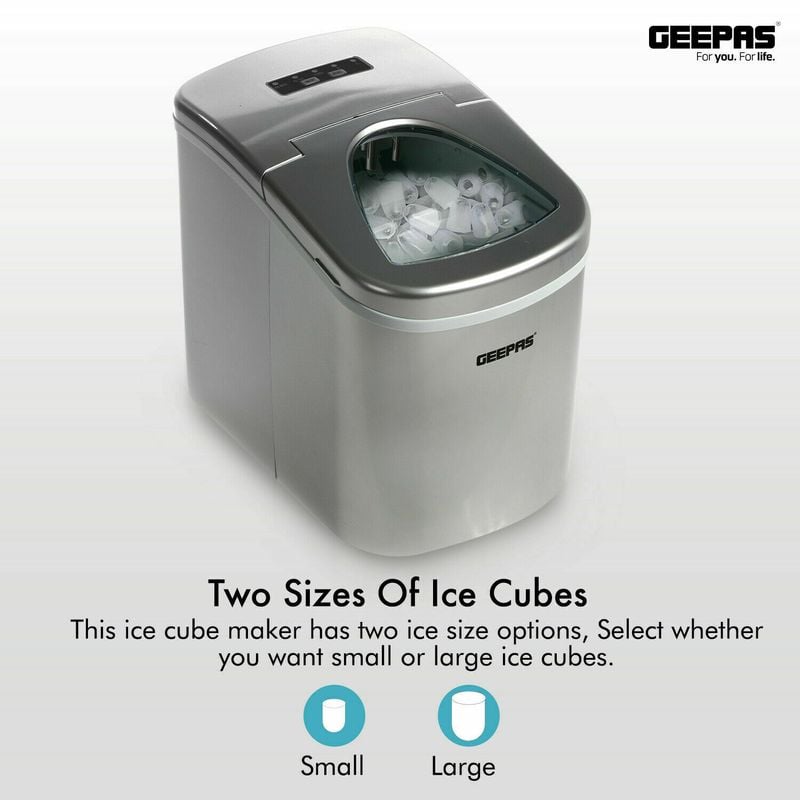 Geepas Portable Automatic Ice Maker- GIM63053UK