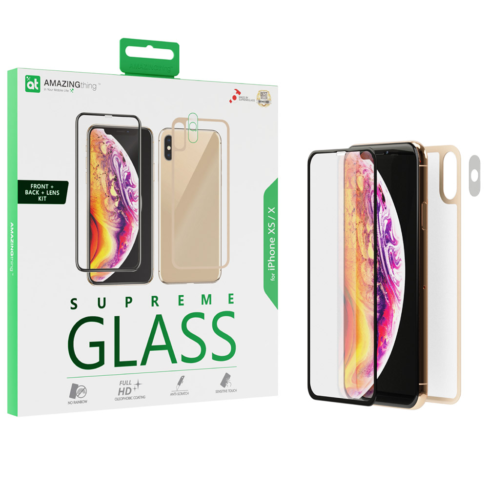Buy Amazing Thing iPhone XS Max Fully Covered Glass Screen