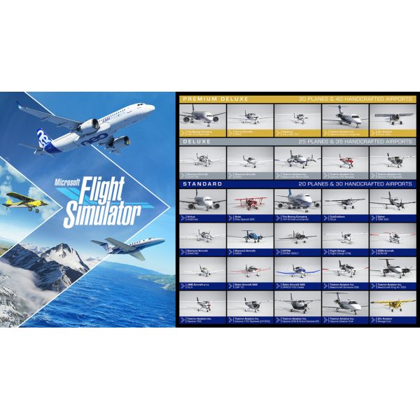 Microsoft Flight Simulator Premium Deluxe Edition 2WU-00032