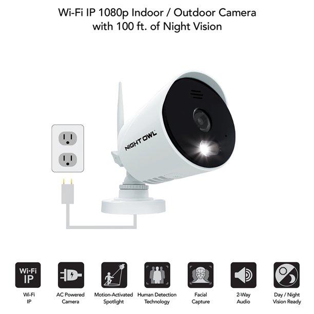 Night owl sale vision camera