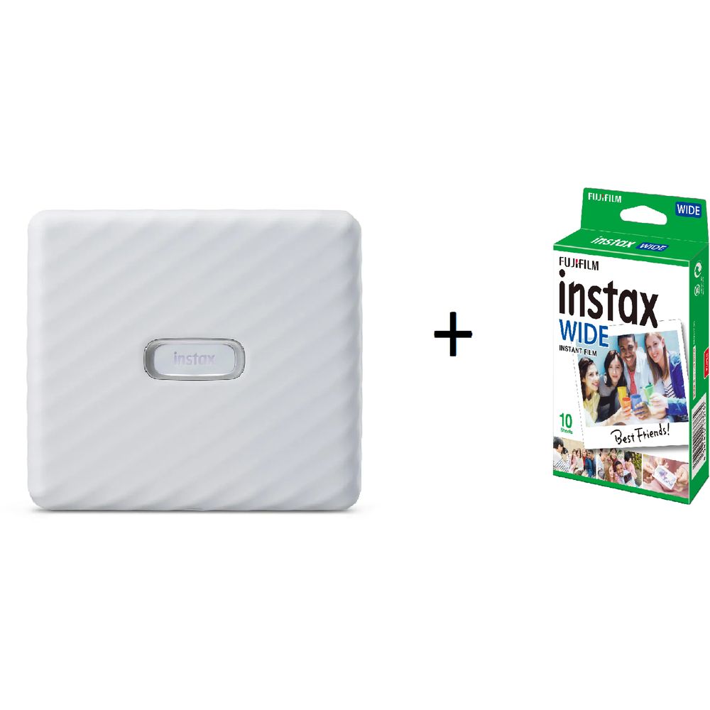 Fujifilm Instax White Link Wide Instant Film Printer