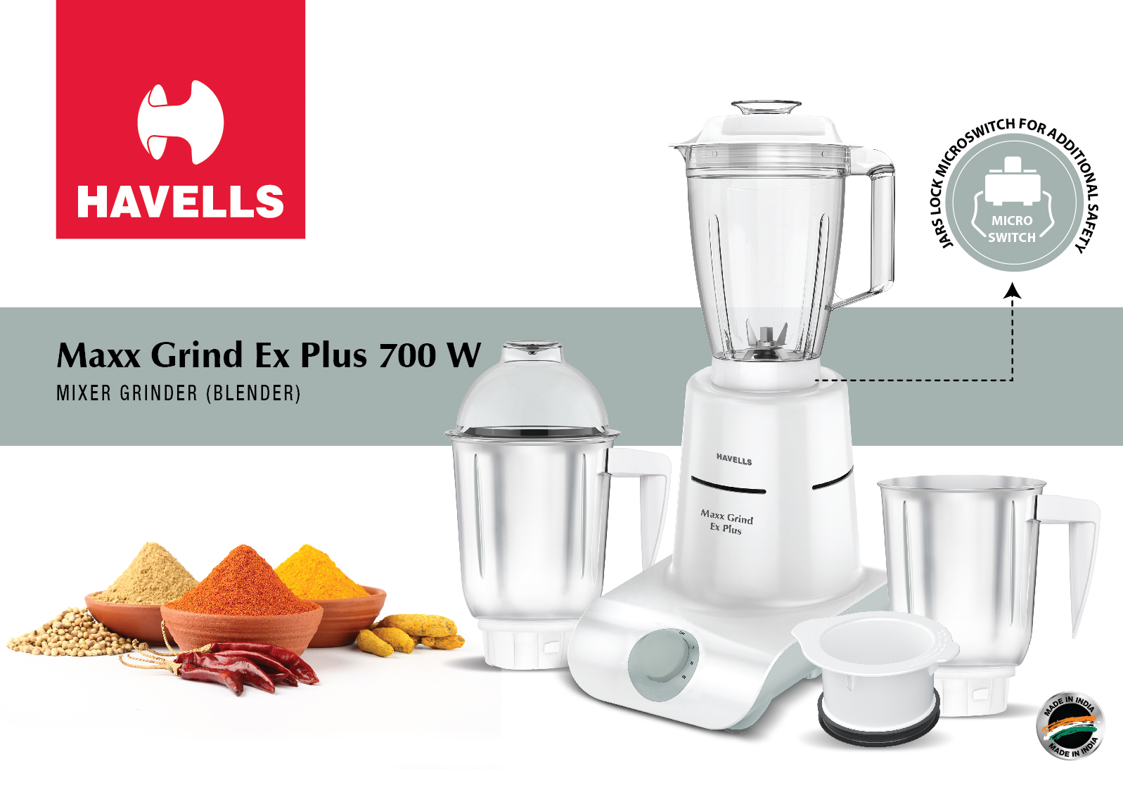 Best Mixer Grinder Online, Mixer Prices - Havells India