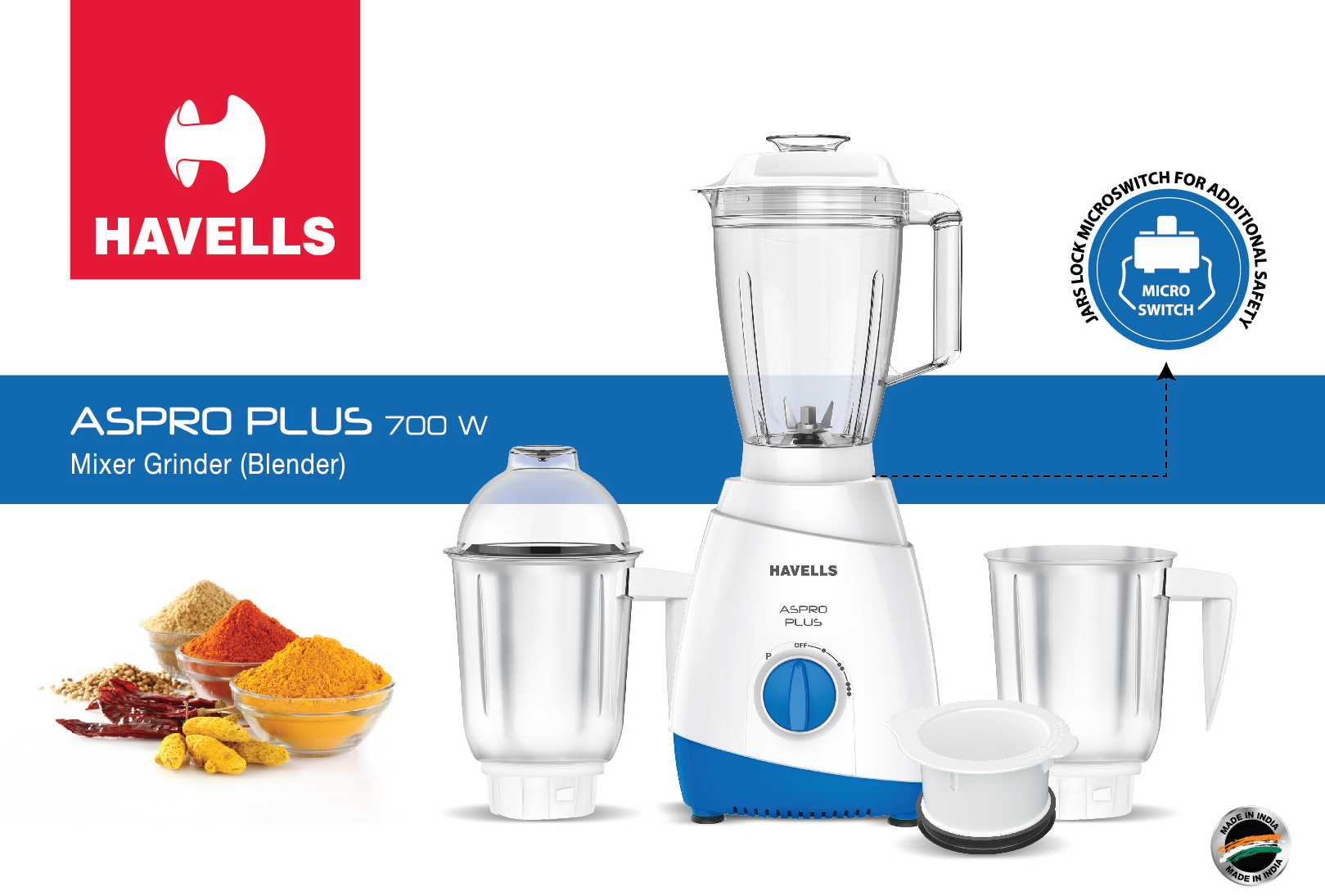 Best Mixer Grinder Online, Mixer Prices - Havells India