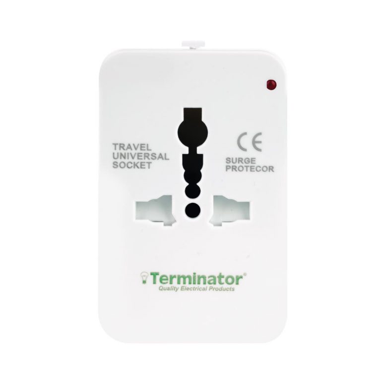 Terminator Multi Travel Adaptor W/universal Socket & 2 Usb – Tta