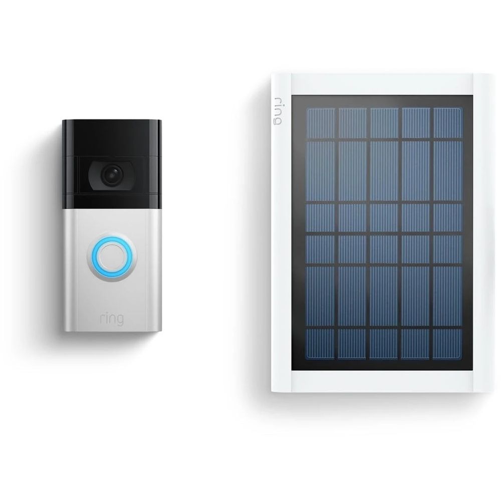 Ring doorbell hot sale solar panel