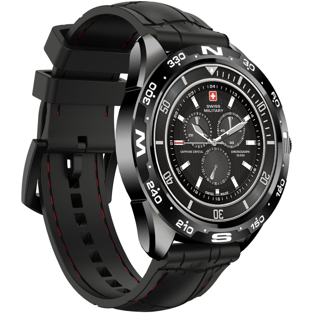 Cinturino in acciaio Black per Smartwatch SGS Talk - Wemobi