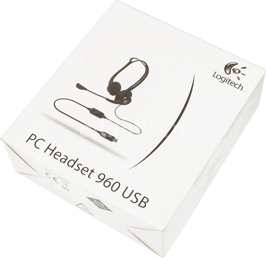 Buy Logitech USB in PC DG Headset 960 UAE | Sharaf Online