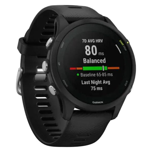 Buy Garmin 010-02641-30 Forerunner 255 Music Smart Watch Black Online ...