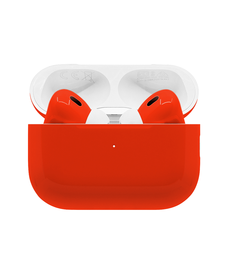 Buy Caviar Customized Apple Airpods Pro 2nd Gen Glossy Scarlet Red