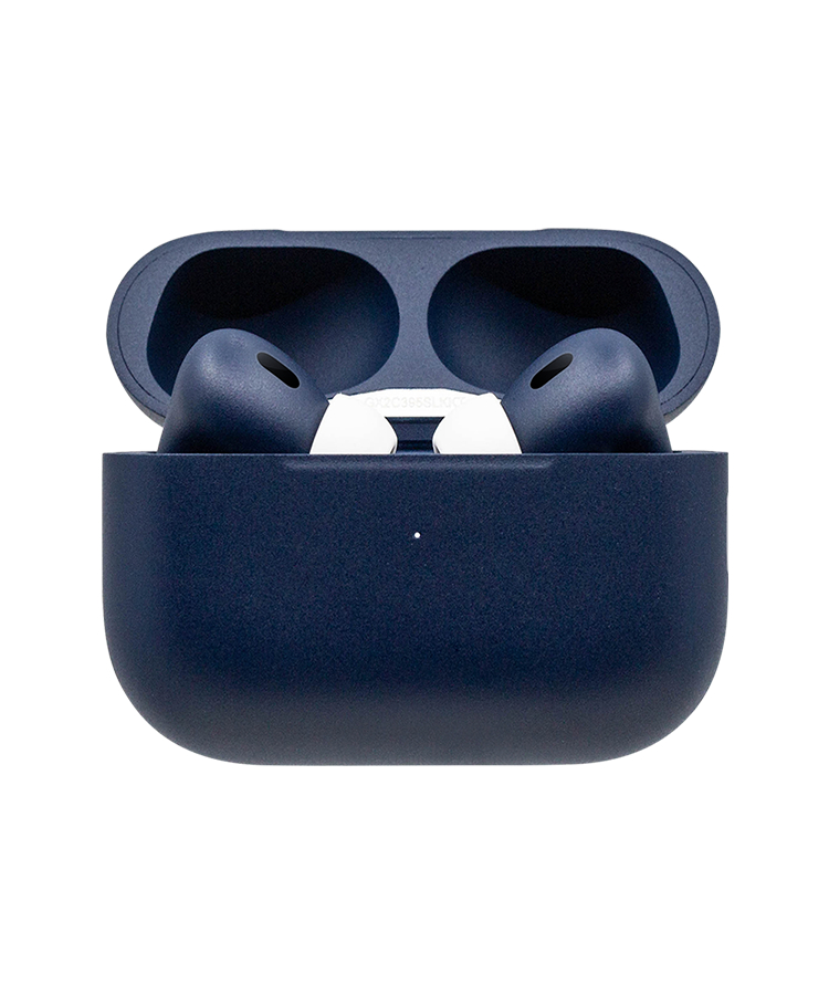 Buy Caviar Customized Apple Airpods Pro 2nd Gen Full Matte Navy