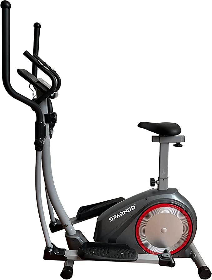 Sparnod Fitness SET 44 Elliptical Cross Trainer Machine for Home