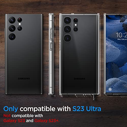 Buy the Spigen Galaxy S23 Ultra 5G Ultra Hybrid Case - Crystal Clear  Certified ( ACS05617 ) online 